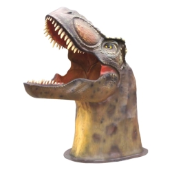 Głowa dinozaura do zdjęć C804-h220x180x100cm